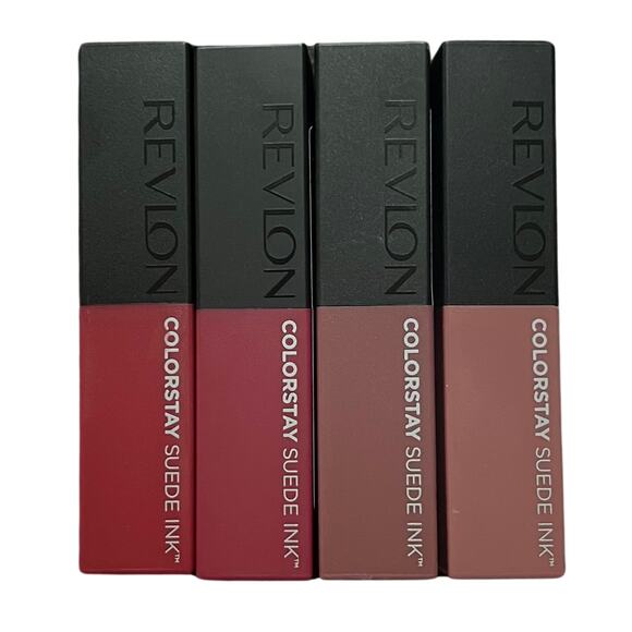 Revlon ColorStay Suede Ink Lipsticks (Lot of 4) - All New, Sealed - Reds & Pinks - Picture 7 of 9